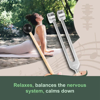 128 Hz Therapy Tuning Fork – Healing Instrument for Body & Mind.