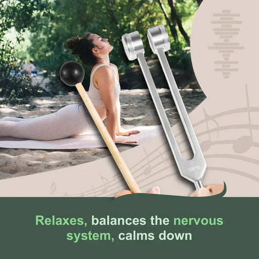 128 Hz Therapy Tuning Fork – Healing Instrument for Body & Mind.